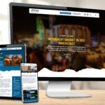drei Endgeräte zeigen die Website Lippstadt im Advent