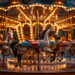 Karussell bei Nacht