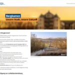 Screenshot Bergkamen mehrsprachige Onlinebeteiligungsplattform
