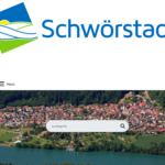 Screenshot der Startseite von schwoerstadt.de.