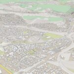 Screenshot einer Stadtansicht von Mosbach in NOKmaps.