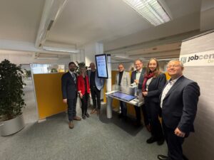 Bürgerterminal im Jobcenter Dresden in Betrieb genommen