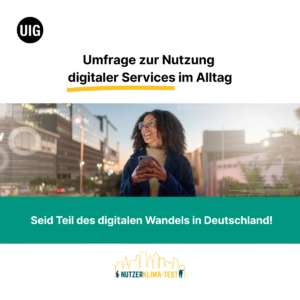 Werbung für den Nutzerklimatest 2026