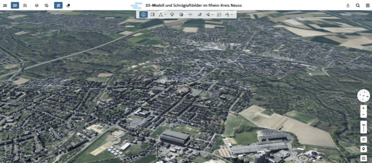 Screenshot digitaler Zwilling Rhein-kreis Neuss