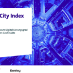 Screenshot vom Deckblatt des Studienberichts zum Smart City Index 2025, den der Digitalverband Bitkom vorgelegt hat.