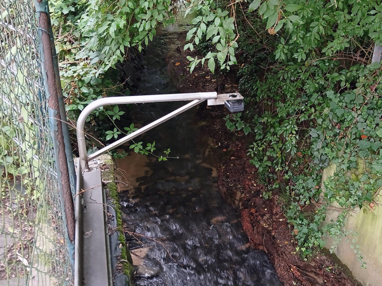 Pegelmessstelle der Stadt Lohmar