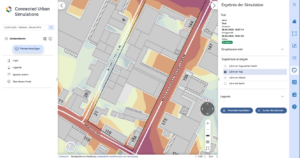 Screenshot aus dem Simulationstool