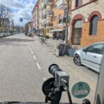 Kamera auf einem Mannheimer Abfallsammelfahrzeug