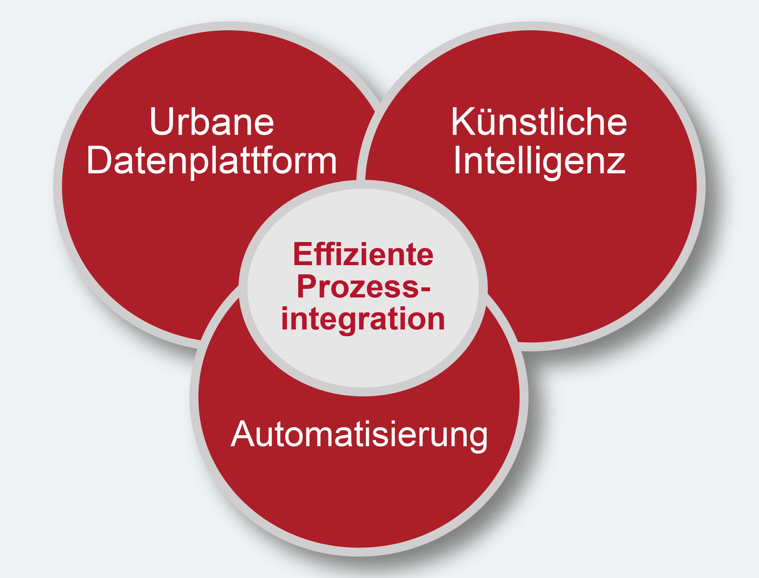 Grafik zeigt die drei Plattform-Bestandteile