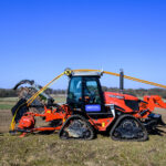 Bagger verlegt Glasfaser, sewikom versorgt den ländlichen Raum mit Glasfaser