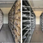 Regale mit und ohne Akten_E-Akte-Projekt_Stadt Kassel