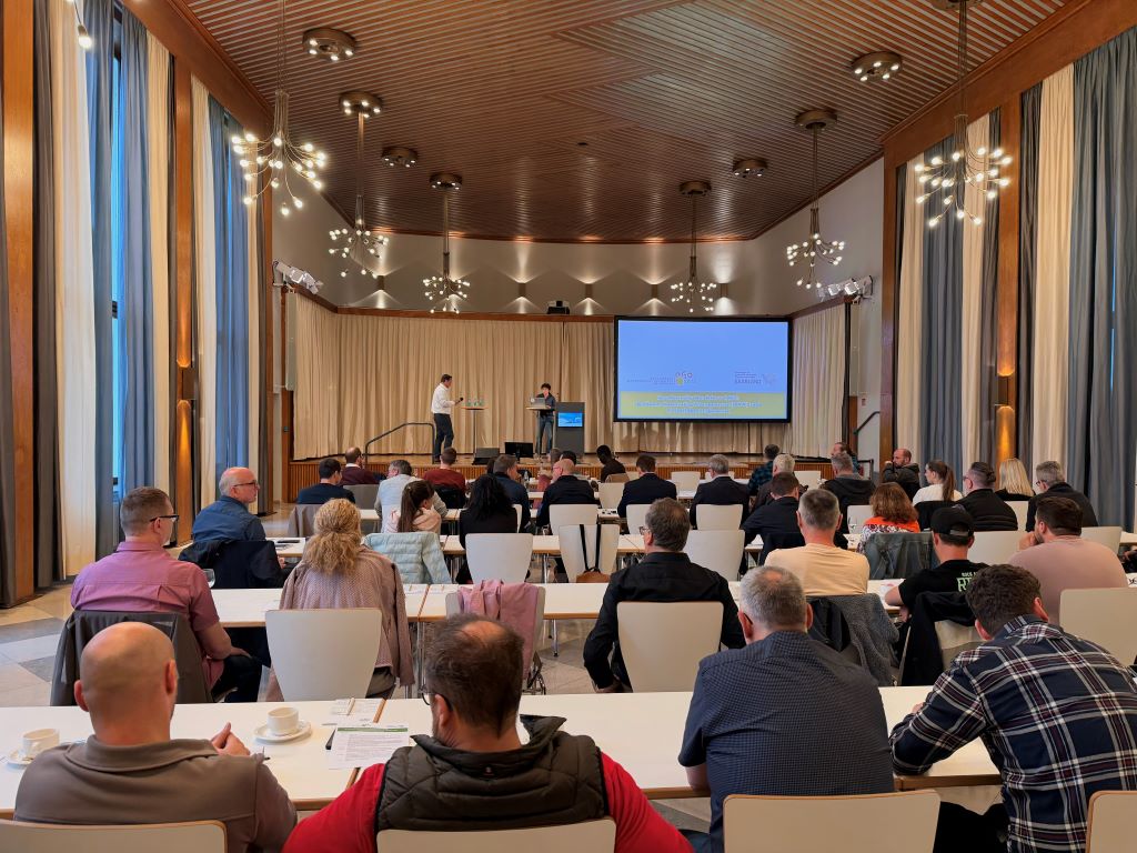 Blick in einen Vortragssaal auf der SaarSecurity Roadshow