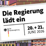 Werbeflyer für den Tag der Offenen Tür der Bundesregierung