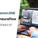 Montage mit Fiormenlogos und Laptop