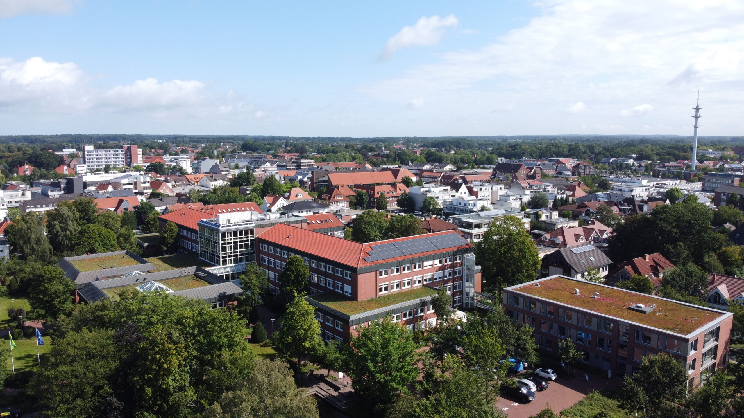 Luftbild Kreishaus Cloppenburg