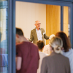 Martin Schallbruch, CEO govdigital, beim Soft Opening des HIT in Berlin