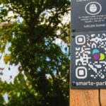 QR-Tafel im Bunten Garten in Mönchengladbach