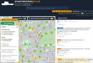 Screenshot aus dem Stadtbezirksatlas Hannover/Stadtbezirk Bothfeld-Vahrenheide