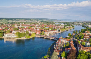 Luftaufnahme von Konstanz