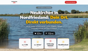 Screenshot kommunity360-Portal der Gemeinde Neukirchen