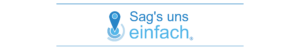 Logo Sag's uns einfach