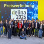Gruppenfoto auf Bühne