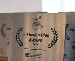 Die Auszeichnung Inklusion Plus Award
