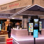 Foto des Kassel Service Point im Kaufhaus Galeria
