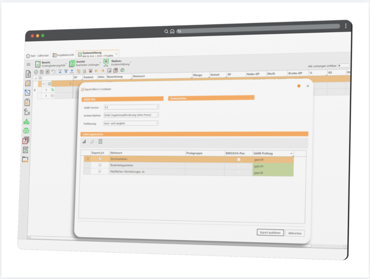 BIM-LV-Container Export in CaliforniaX