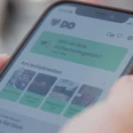 LINa-App auf dem Handy-Bildschirm